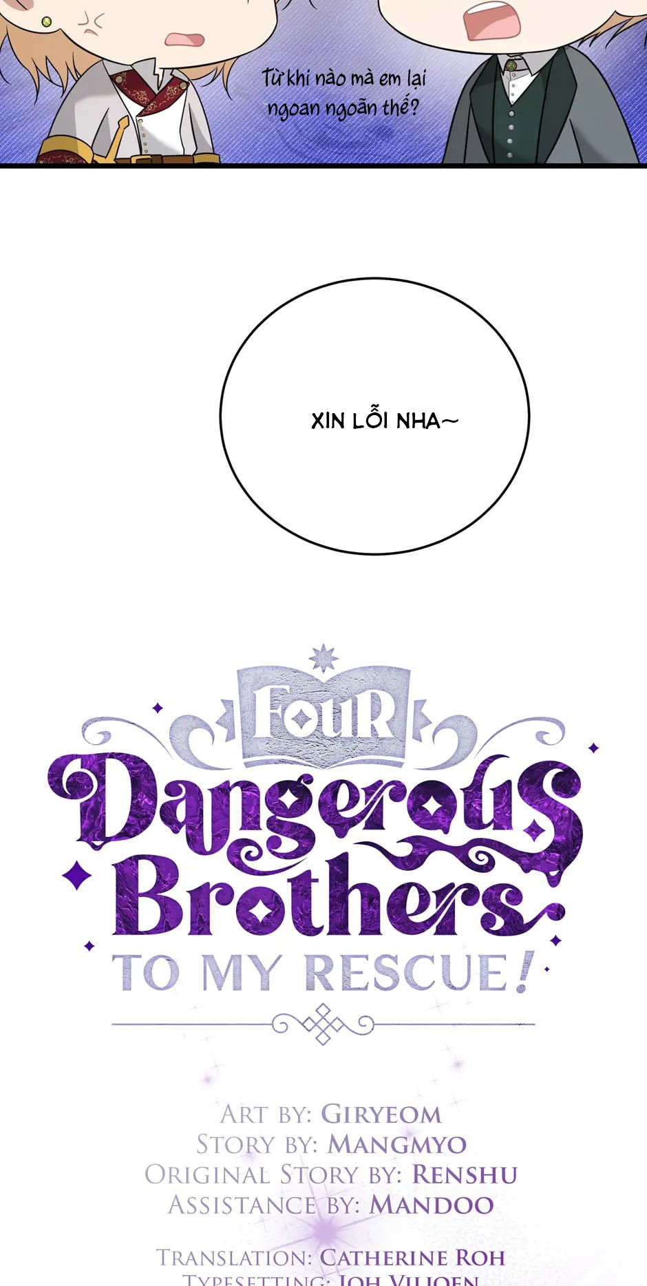 4 Người Anh Trai Nguy Hiểm Của Tôi: Chapter 89