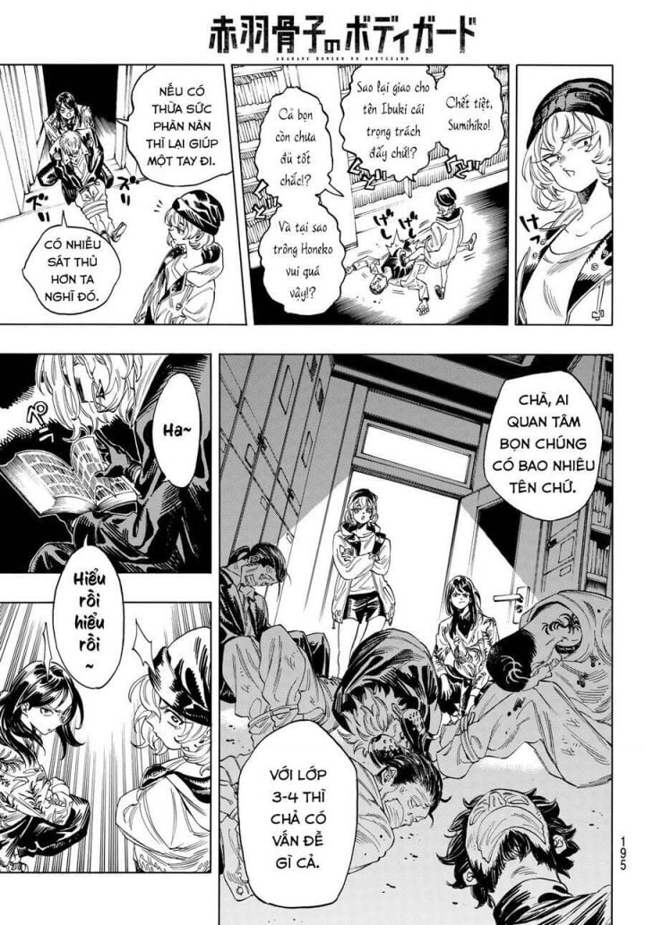 Akabane Honeko No Bodyguard: Chapter 3