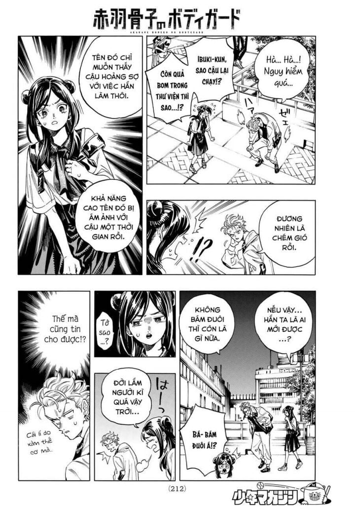 Akabane Honeko No Bodyguard: Chapter 3