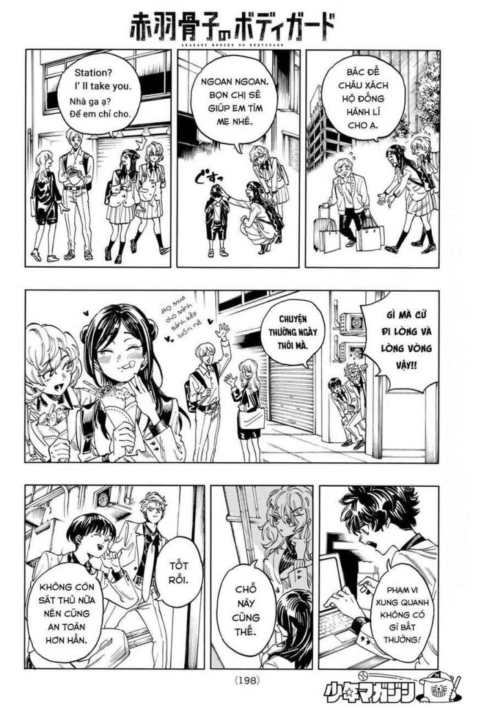 Akabane Honeko No Bodyguard: Chapter 7