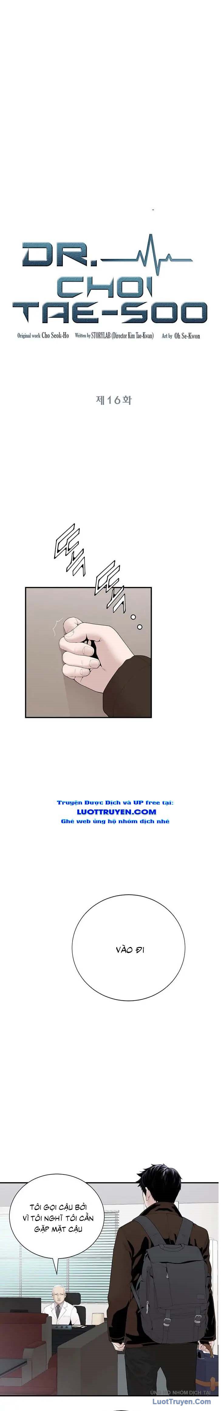 Bác Sĩ Choi Tae-Soo: Chapter 16