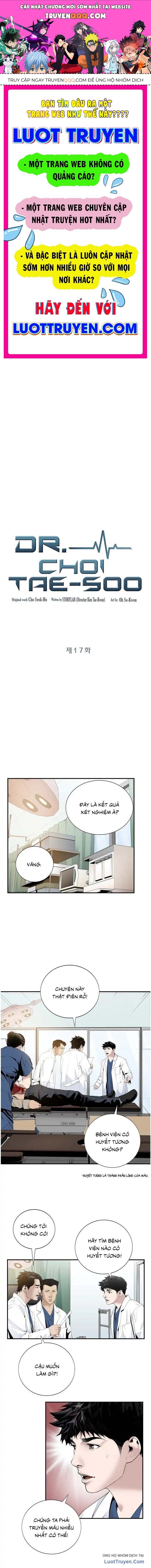 Bác Sĩ Choi Tae-Soo: Chapter 17