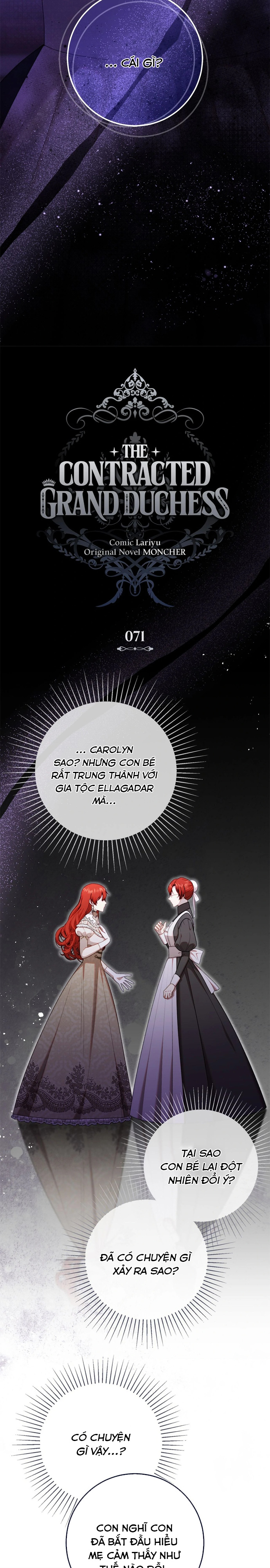 Bản Hợp Đồng Của Nữ Công Tước: Chapter 71