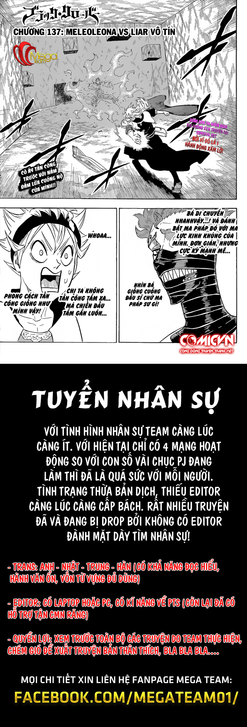 Black Clover: Chapter 137