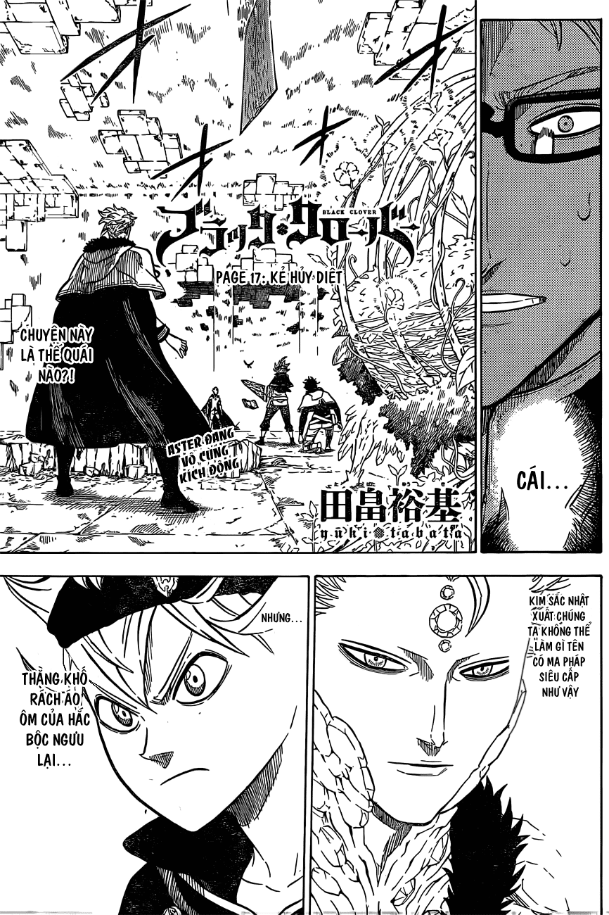 Black Clover: Chapter 17