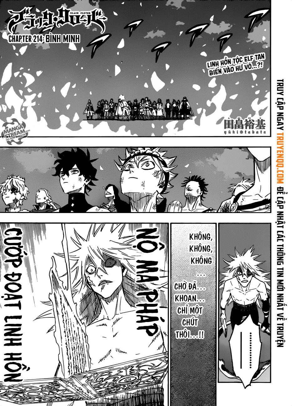 Black Clover: Chapter 214