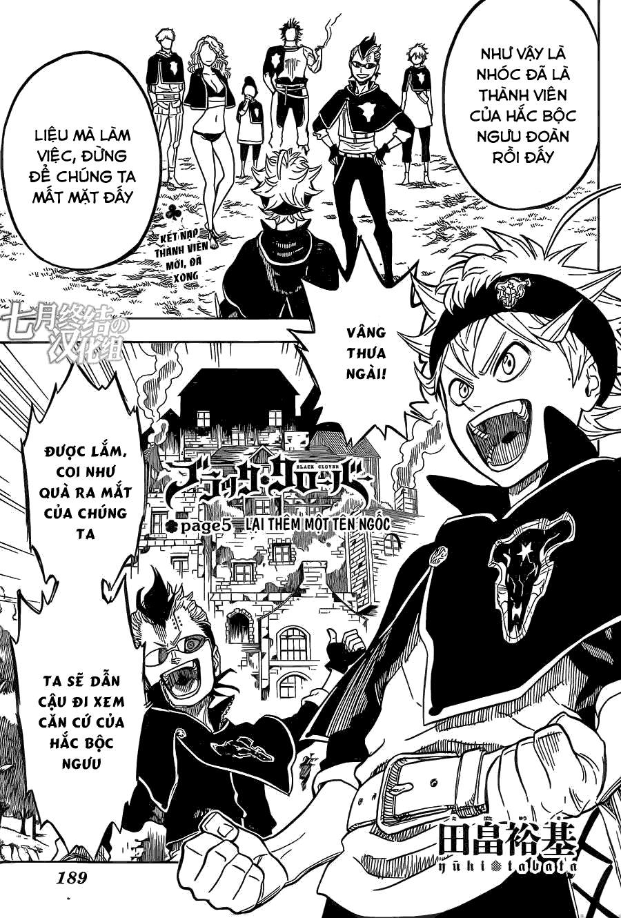 Black Clover: Chapter 5