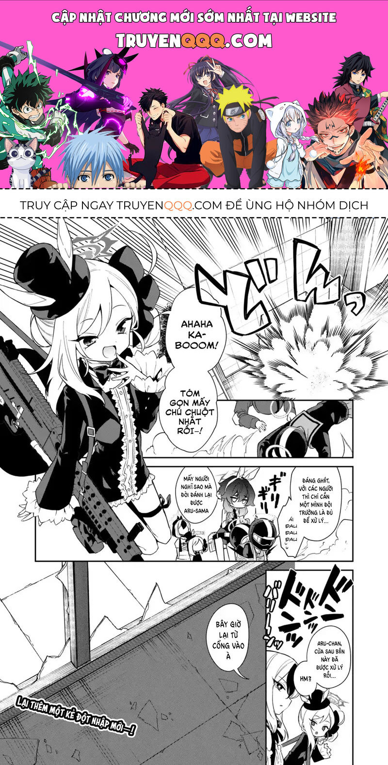 Blue Archive: Nhật Kí Nghiệp Vụ Của Handyman 68: Chapter 8