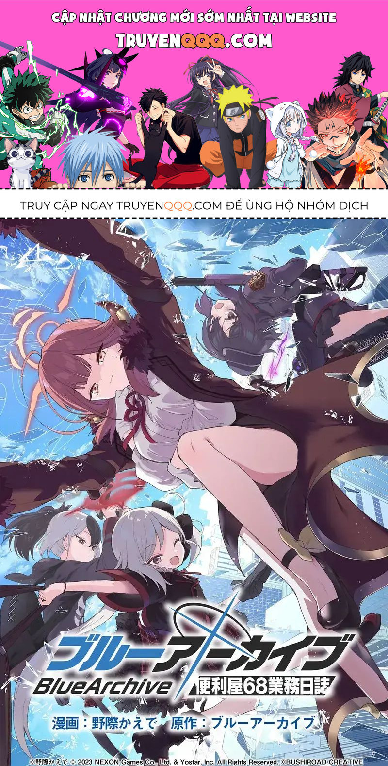 Blue Archive: Nhật Kí Nghiệp Vụ Của Handyman 68: Chapter 9