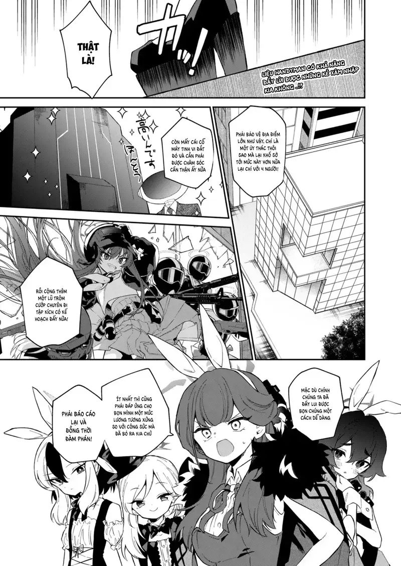 Blue Archive: Nhật Kí Nghiệp Vụ Của Handyman 68: Chapter 9