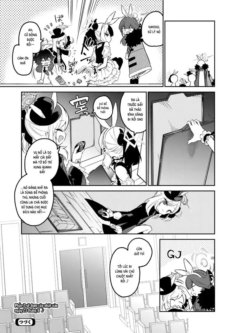 Blue Archive: Nhật Kí Nghiệp Vụ Của Handyman 68: Chapter 9