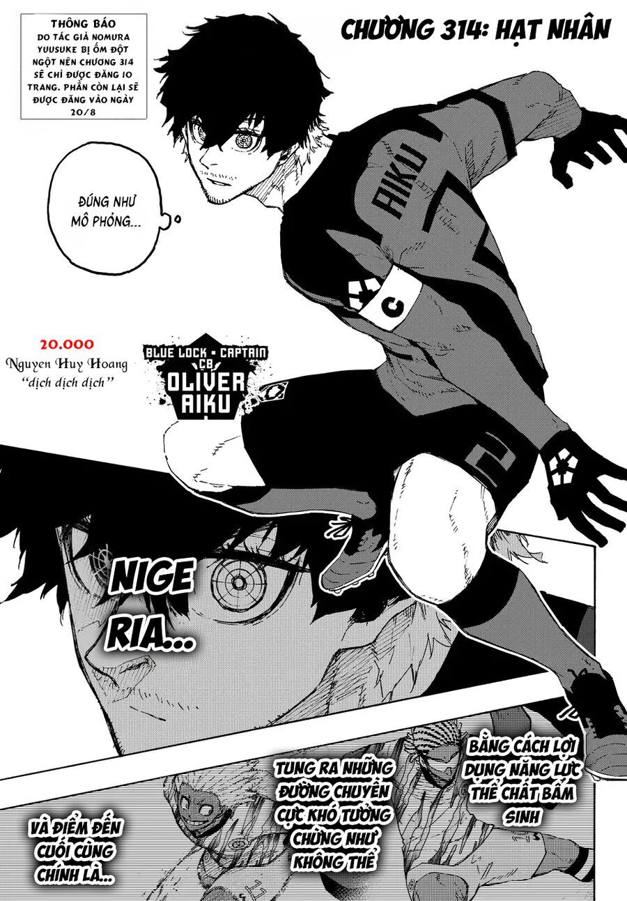 Blue Lock: Chapter 314