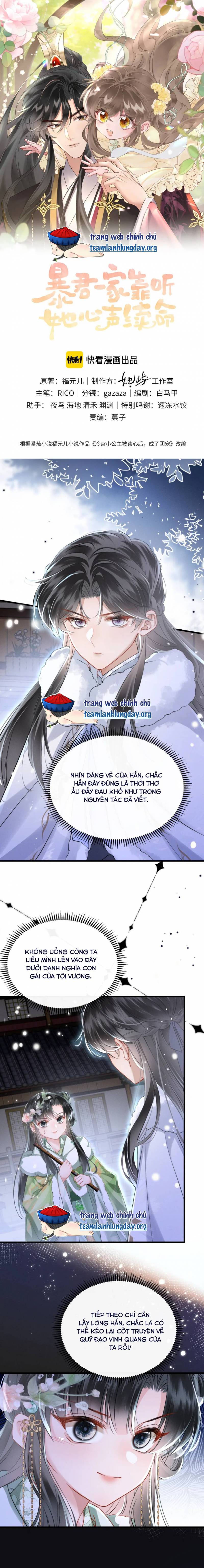 Cả Nhà Bạo Quân Đều Dựa Vào Việc Đọc Tiếng Lòng Của Cô Ấy Để Giữ Mạng: Chapter 55