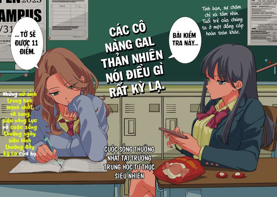 Các Cô Nàng Gal Luôn Nói Những Điều Phi Thường: Cuộc Sống Thường Nhật Của Tôi Tại Trung Học Tư Thục Siêu Nhiên: Chapter 1