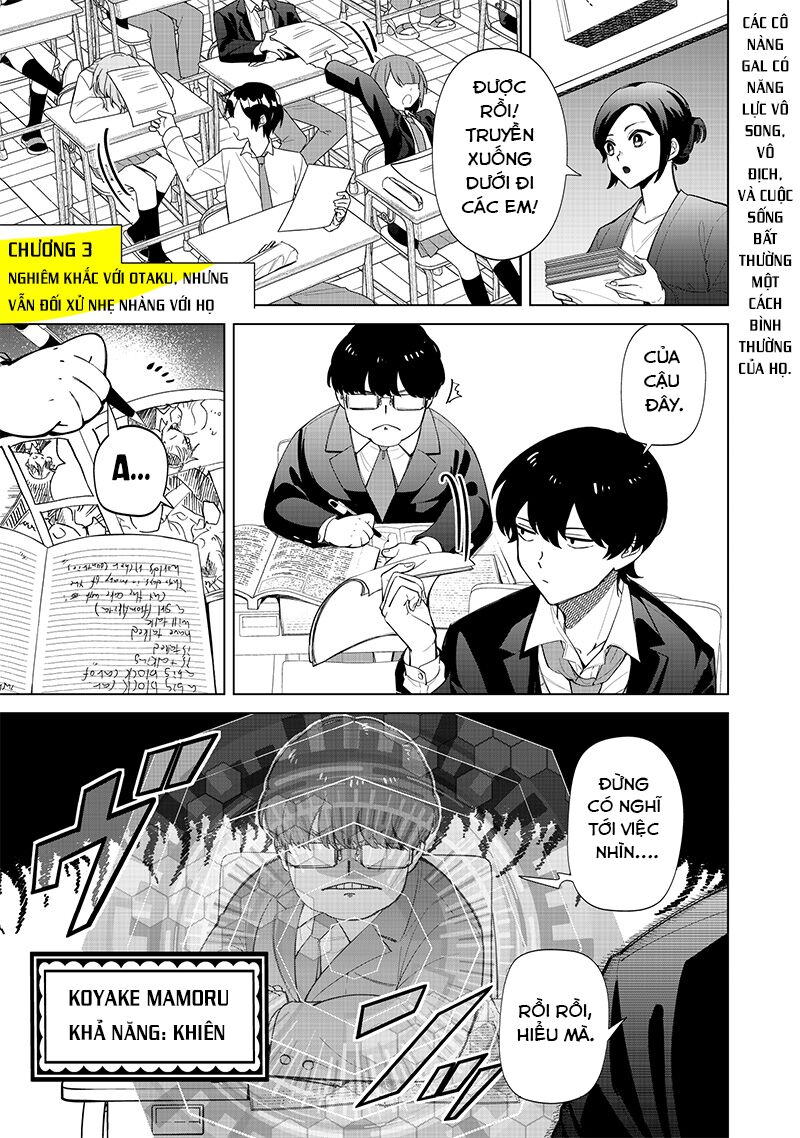 Các Cô Nàng Gal Luôn Nói Những Điều Phi Thường: Cuộc Sống Thường Nhật Của Tôi Tại Trung Học Tư Thục Siêu Nhiên: Chapter 3