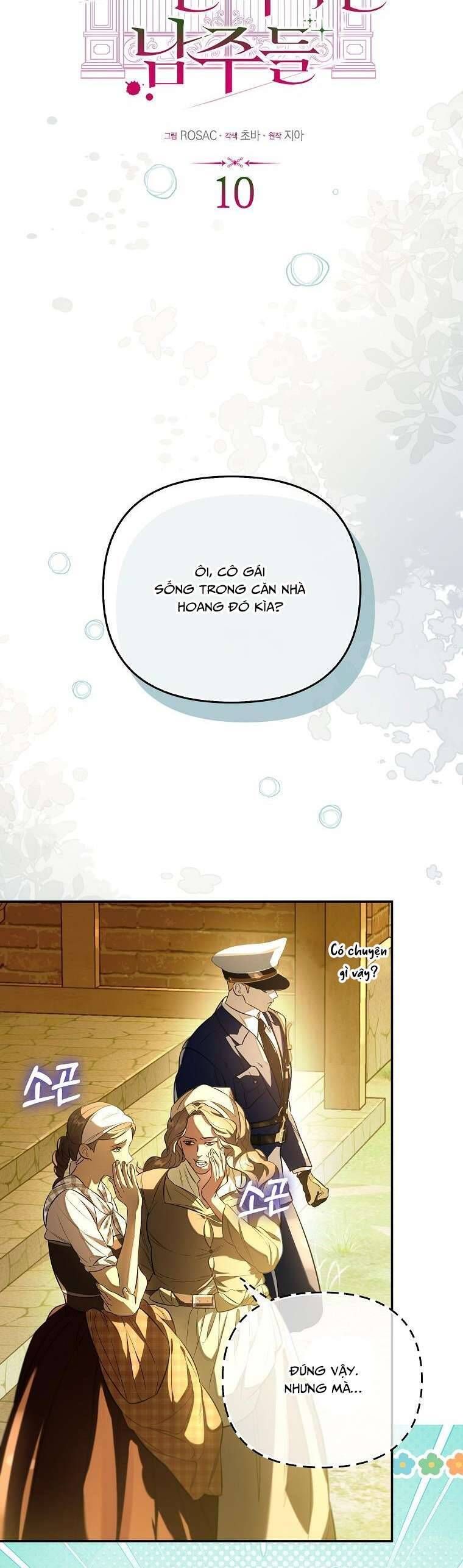 Các Nam Chính Bị Mắc Kẹt Trong Nhà Tôi: Chapter 10