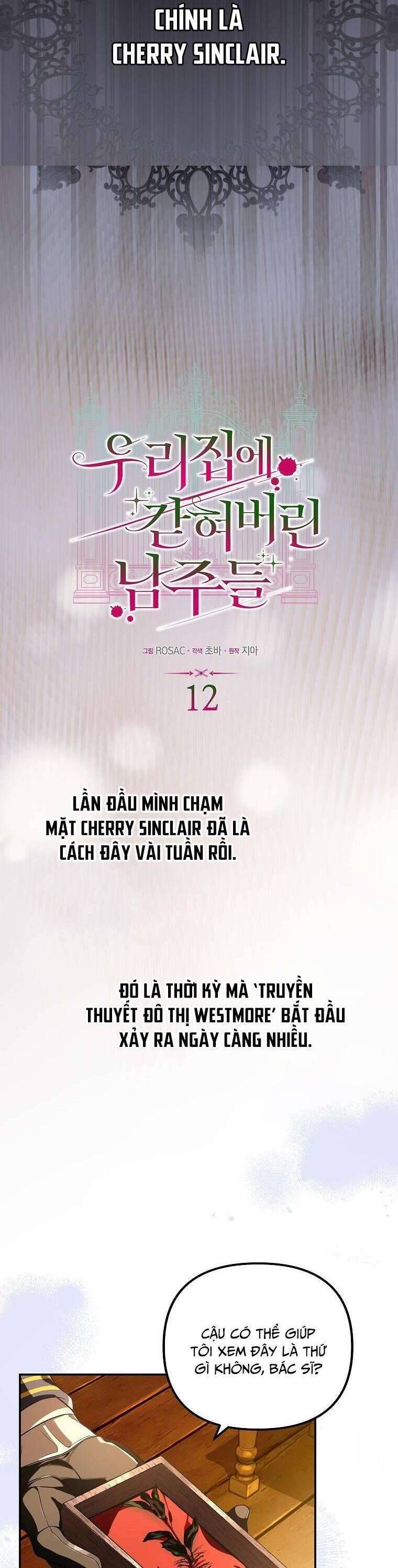 Các Nam Chính Bị Mắc Kẹt Trong Nhà Tôi: Chapter 12