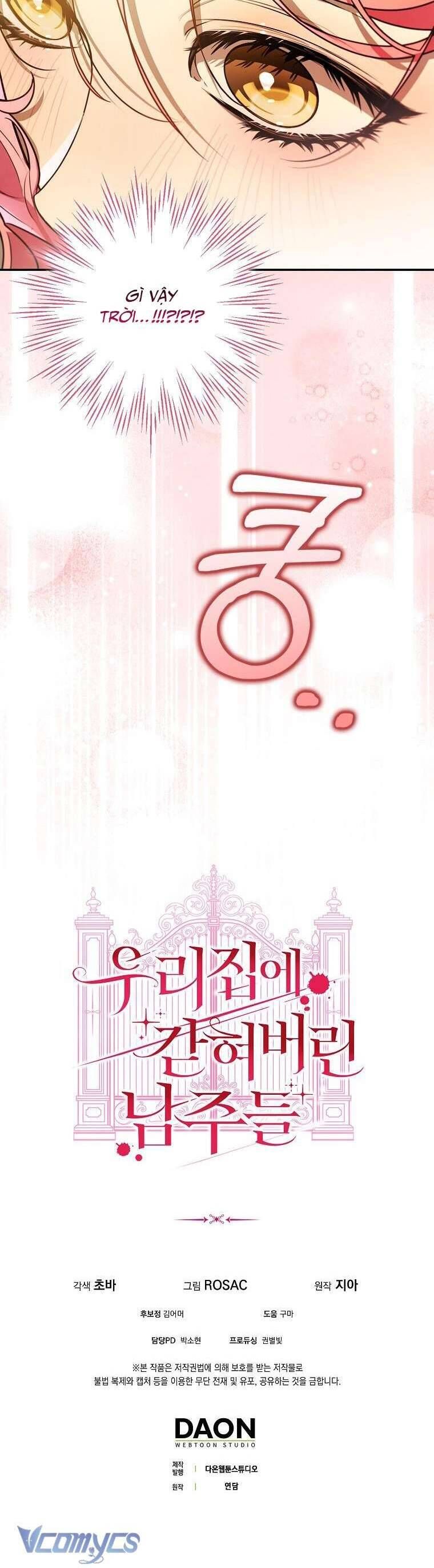 Các Nam Chính Bị Mắc Kẹt Trong Nhà Tôi: Chapter 14