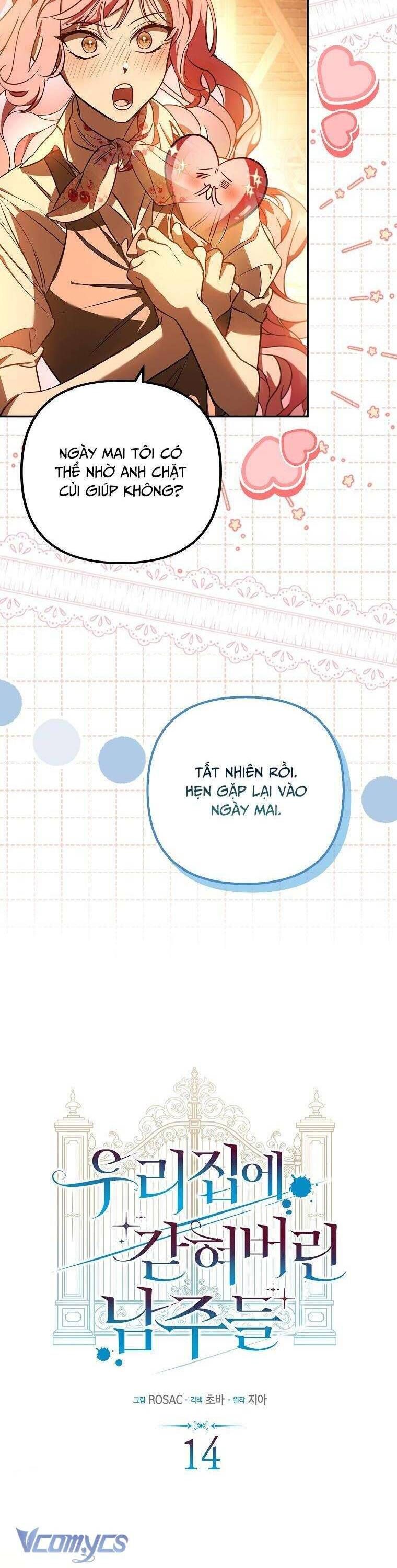 Các Nam Chính Bị Mắc Kẹt Trong Nhà Tôi: Chapter 14