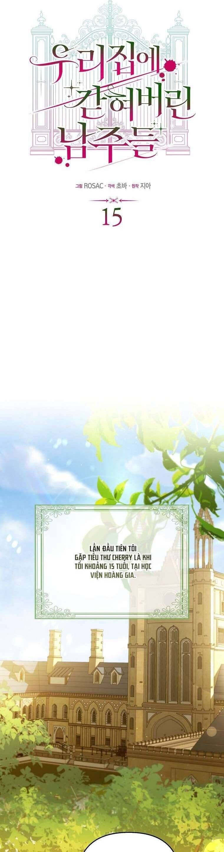 Các Nam Chính Bị Mắc Kẹt Trong Nhà Tôi: Chapter 15