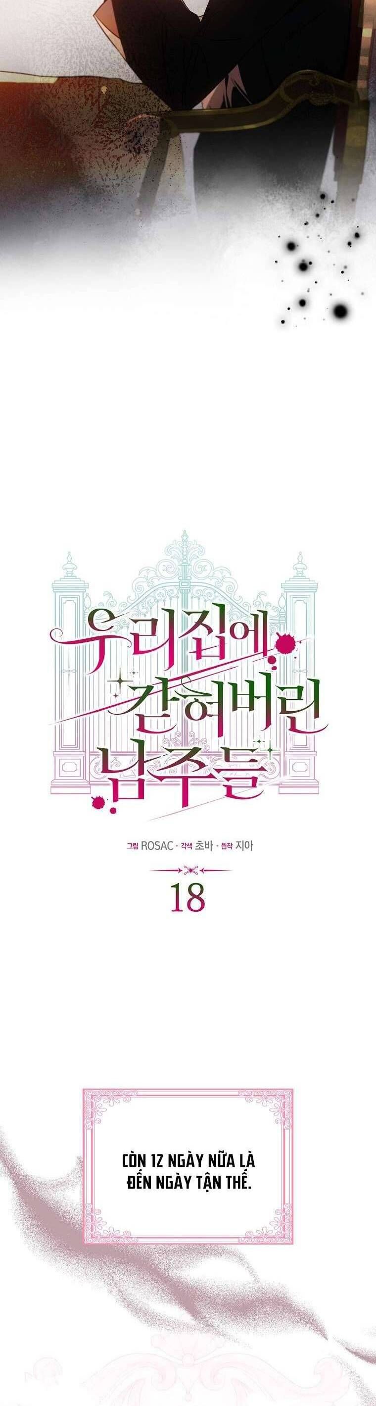 Các Nam Chính Bị Mắc Kẹt Trong Nhà Tôi: Chapter 18