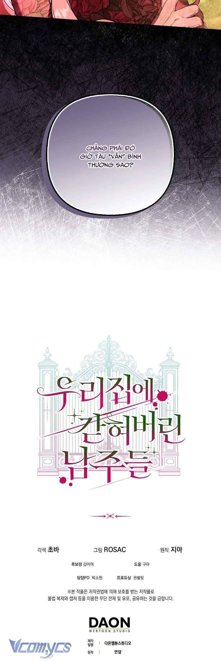 Các Nam Chính Bị Mắc Kẹt Trong Nhà Tôi: Chapter 20