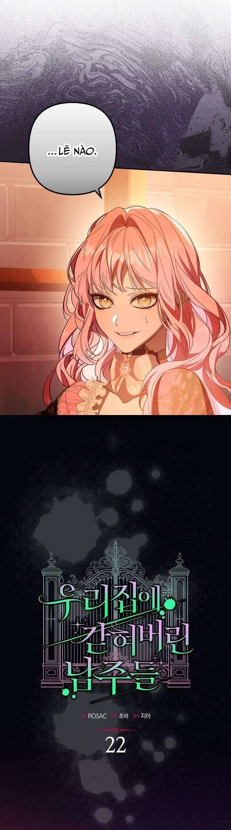 Các Nam Chính Bị Mắc Kẹt Trong Nhà Tôi: Chapter 22