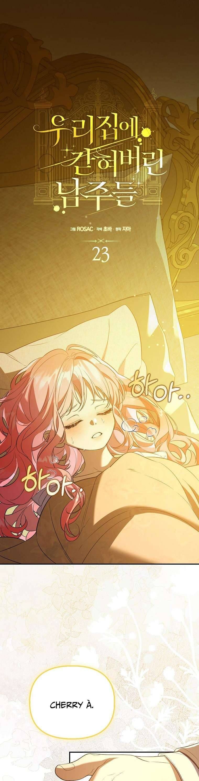 Các Nam Chính Bị Mắc Kẹt Trong Nhà Tôi: Chapter 23