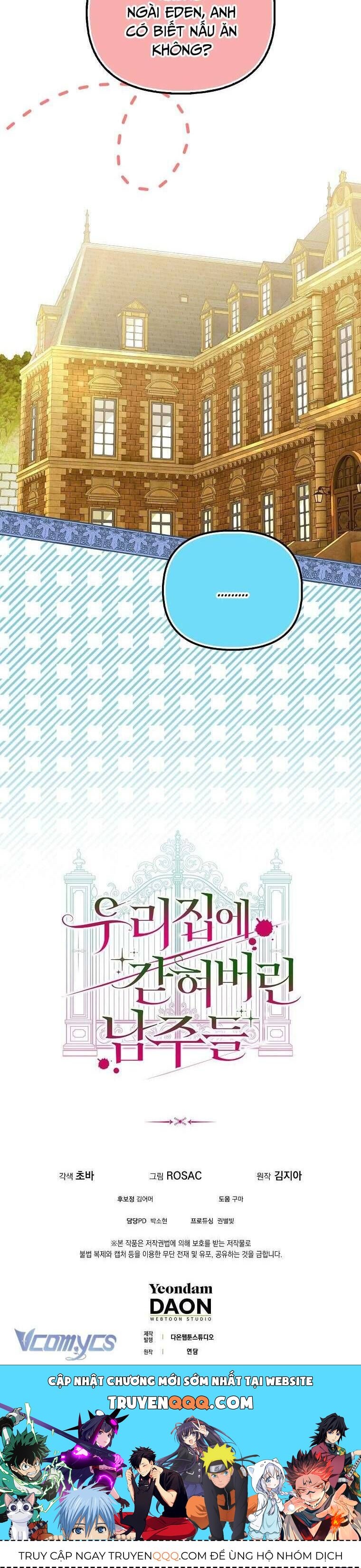 Các Nam Chính Bị Mắc Kẹt Trong Nhà Tôi: Chapter 24