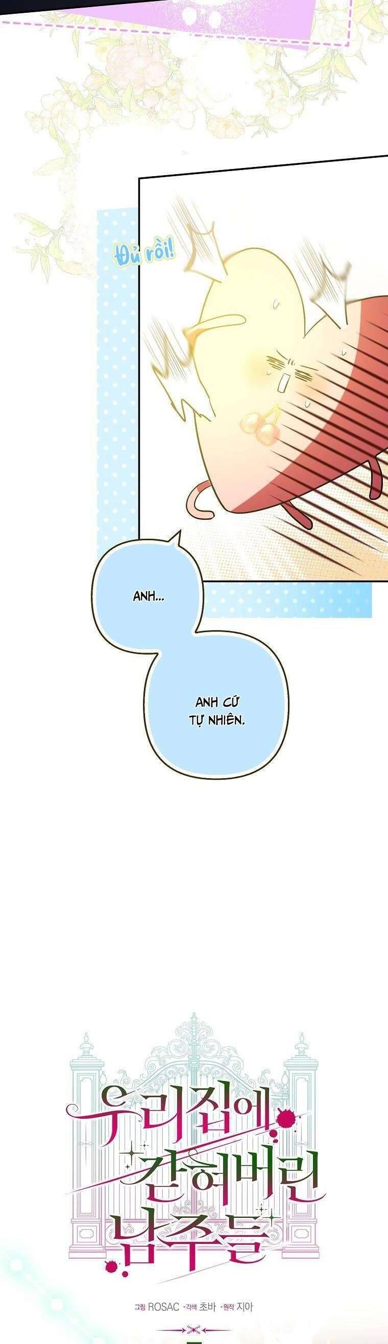 Các Nam Chính Bị Mắc Kẹt Trong Nhà Tôi: Chapter 7