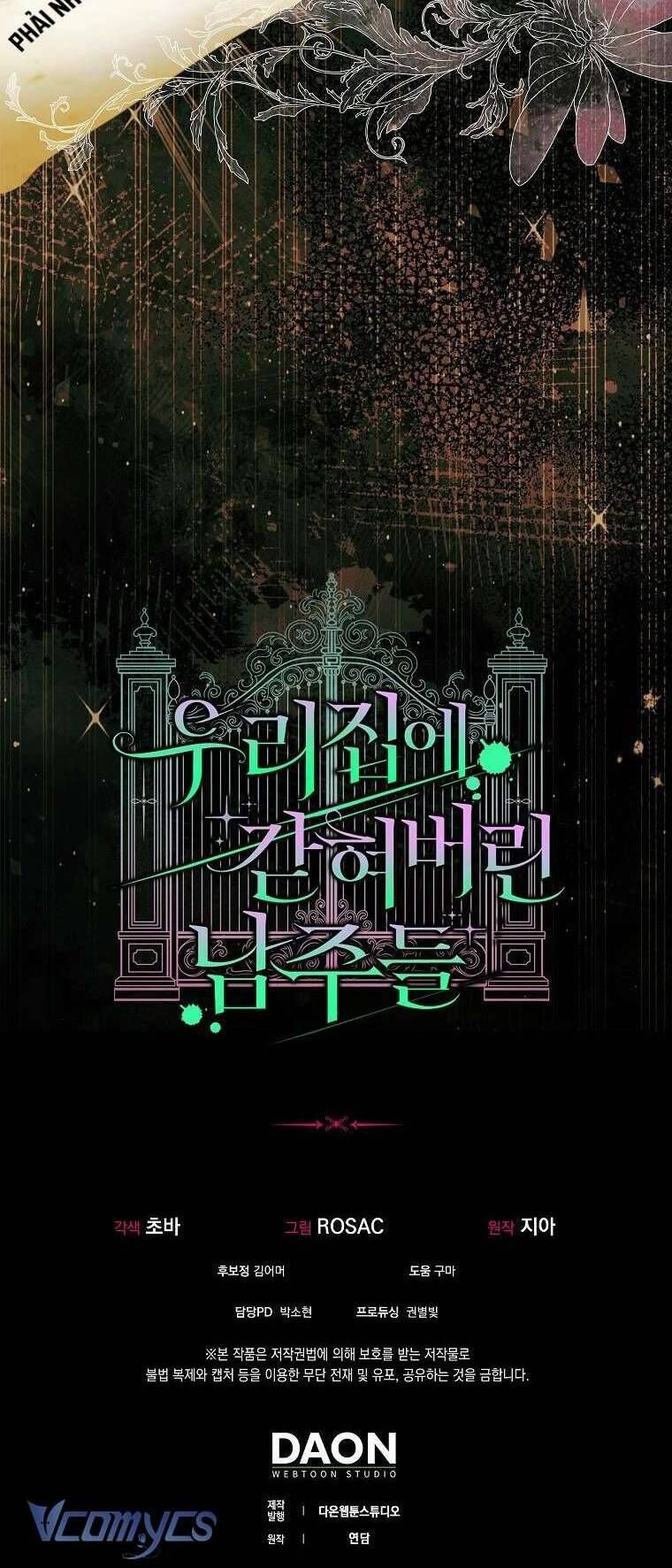 Các Nam Chính Bị Mắc Kẹt Trong Nhà Tôi: Chapter 8