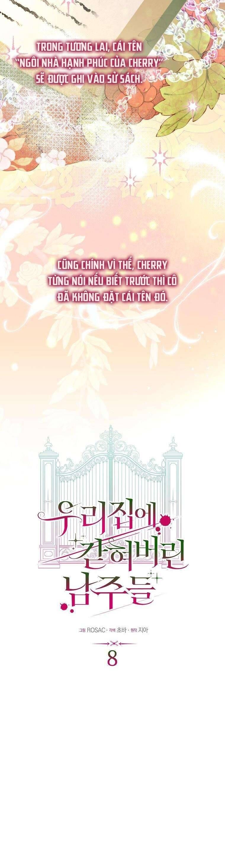 Các Nam Chính Bị Mắc Kẹt Trong Nhà Tôi: Chapter 8