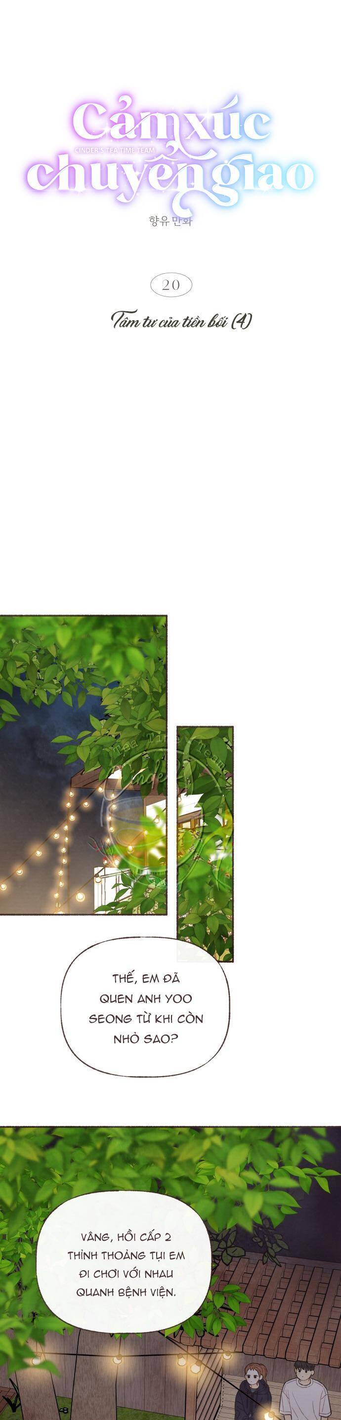 Cảm Xúc Chuyển Giao: Chapter 20