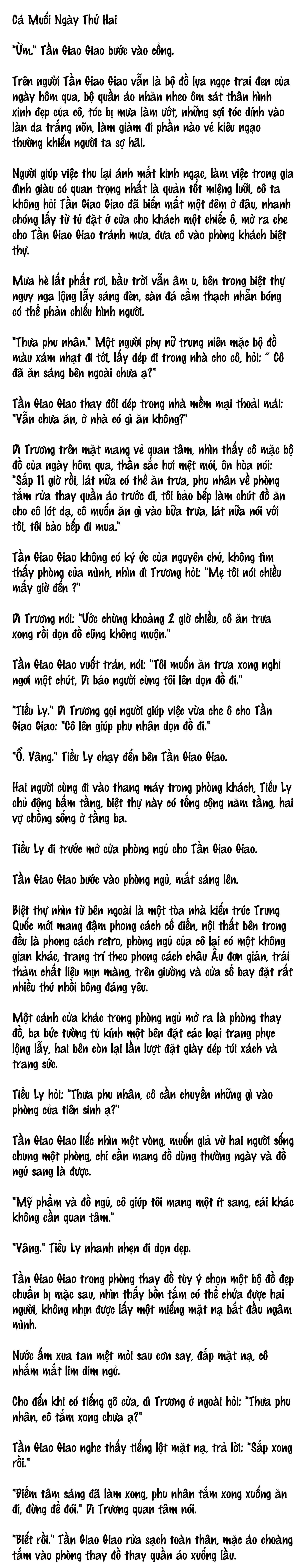 Cặp Đôi Hào Môn , Làm Cá Mặn Ở Show Hẹn Hò: Chapter 2