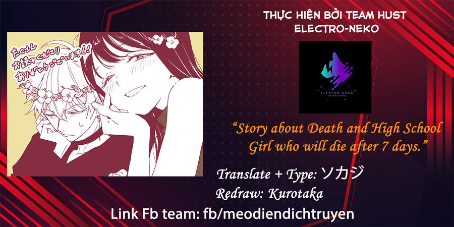 Câu Chuyện Về Tử Thần Và Cô Gái Chỉ Còn 7 Ngày Để Sống: Chapter 1