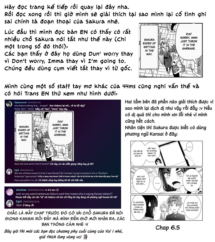 Cậu Ồn Ào Quá, Im Lặng Giùm Tớ Đi!: Chapter 10.6