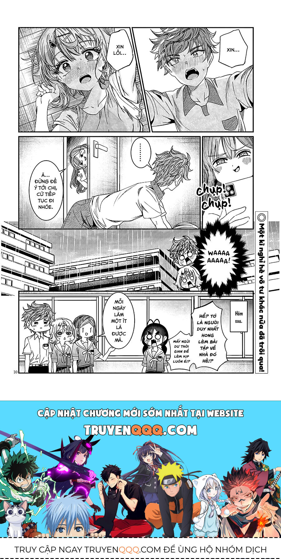 Cậu Ồn Ào Quá, Im Lặng Giùm Tớ Đi!: Chapter 30