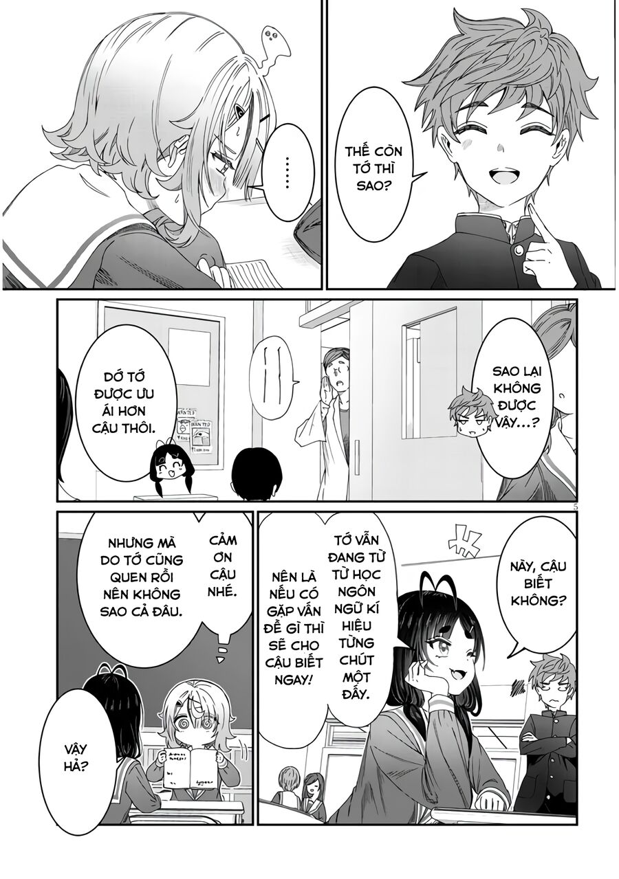 Cậu Ồn Ào Quá, Im Lặng Giùm Tớ Đi!: Chapter 5