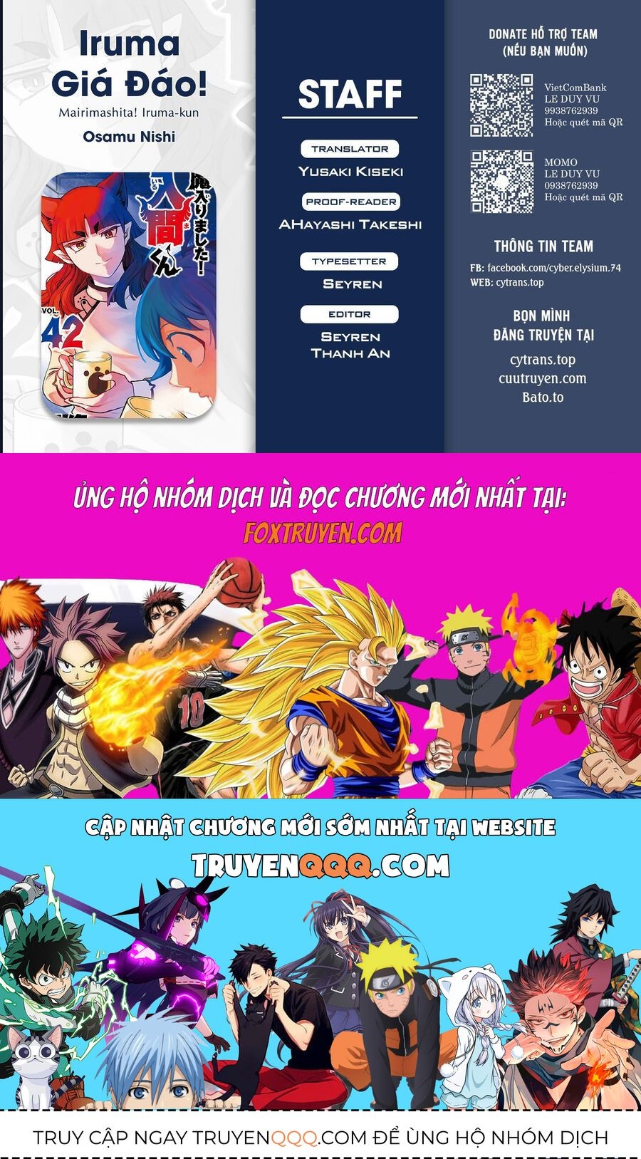 Chào Mừng Cậu Đến Trường Iruma-Kun: Chapter 406