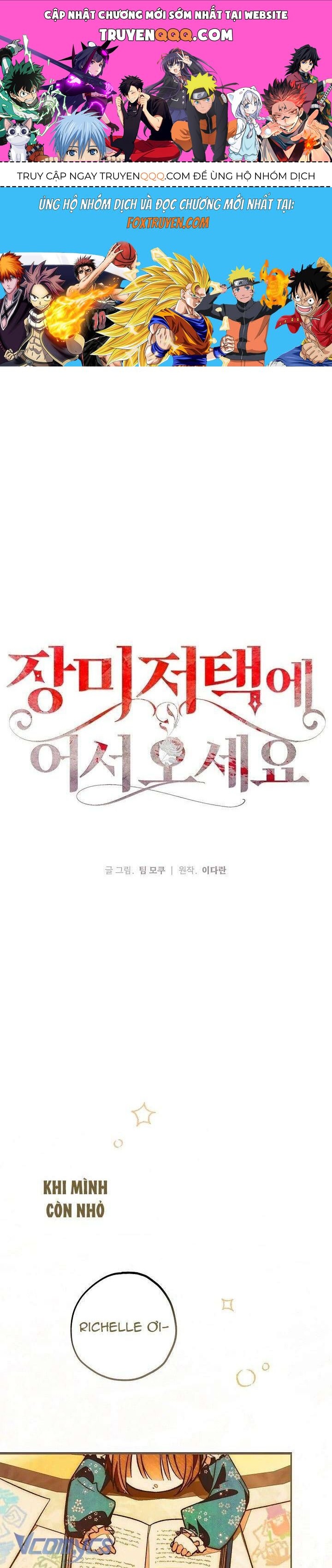 Chào Mừng Đến Với Dinh Thự Hoa Hồng: Chapter 7