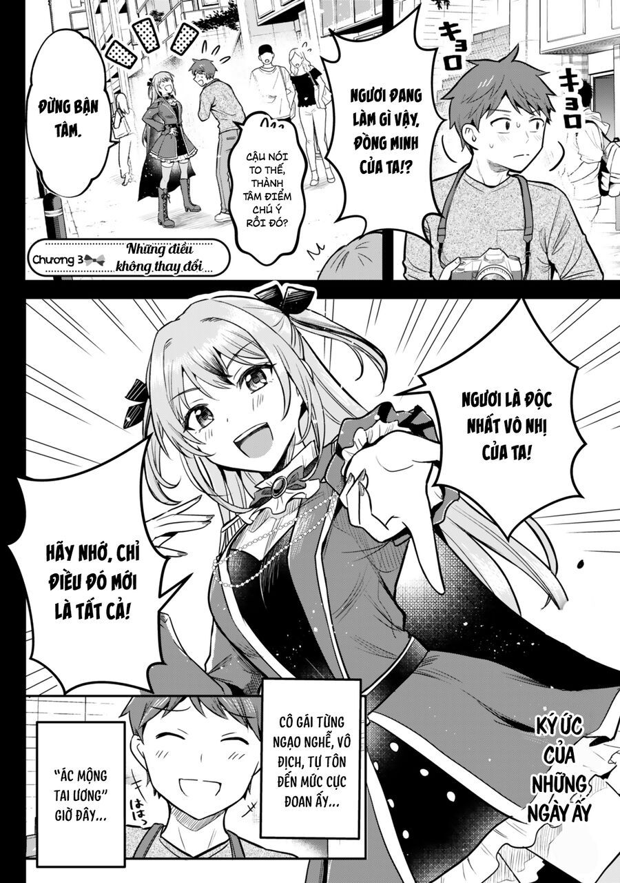 Chỉ Mình Tôi Biết Rằng Cô Lớp Trưởng Thanh Lịch Của Lớp Tôi Từng Là Một Idol Chuunibyou: Chapter 3