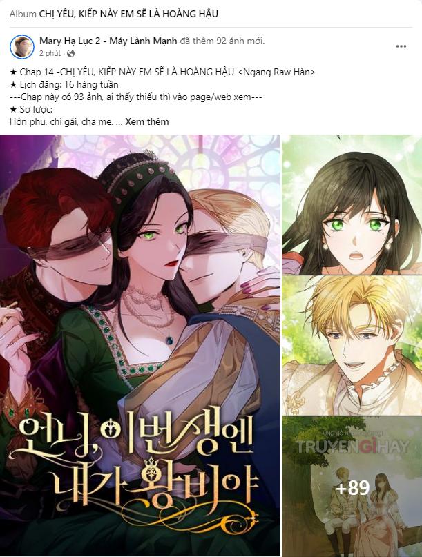 Chị Yêu, Kiếp Này Em Sẽ Là Hoàng Hậu: Chapter 14.1