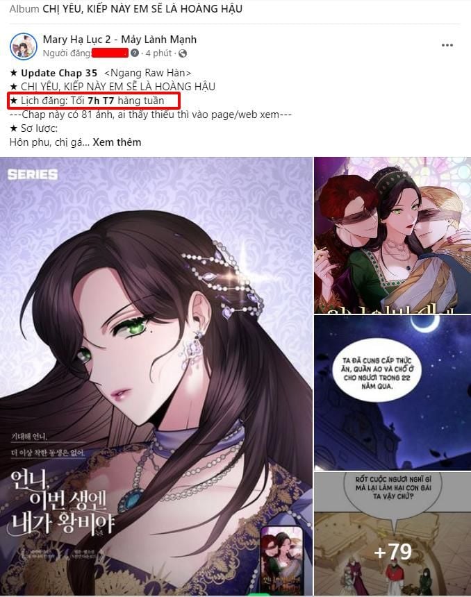 Chị Yêu, Kiếp Này Em Sẽ Là Hoàng Hậu: Chapter 35.1