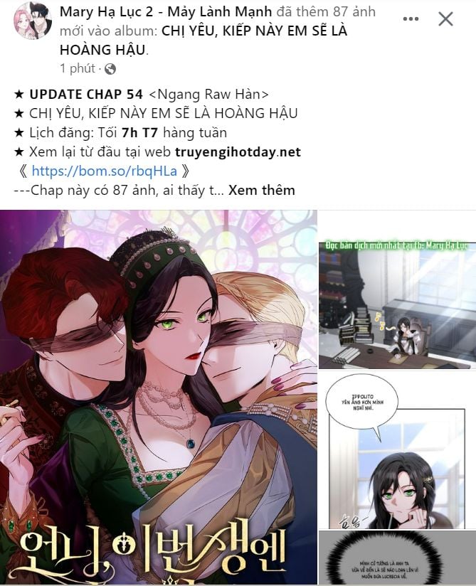 Chị Yêu, Kiếp Này Em Sẽ Là Hoàng Hậu: Chapter 54.1