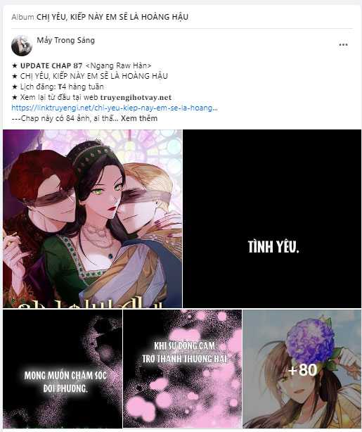 Chị Yêu, Kiếp Này Em Sẽ Là Hoàng Hậu: Chapter 87.1