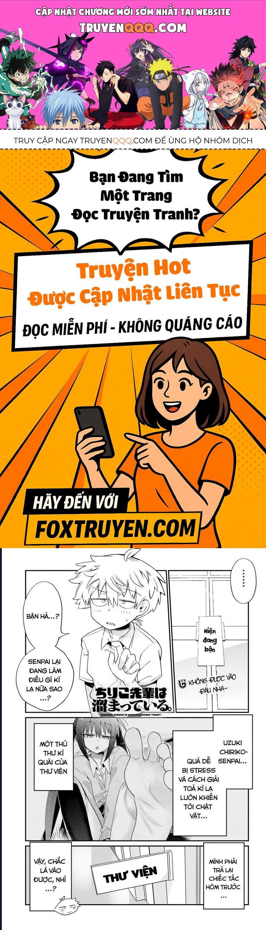 Chiriko Senpai Đang Bị Dồn Nén: Chapter 2