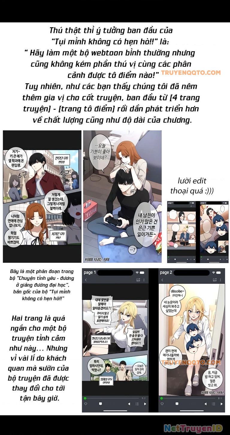 Chúng Tôi Không Hẹn Hò!!: Chapter 142.5