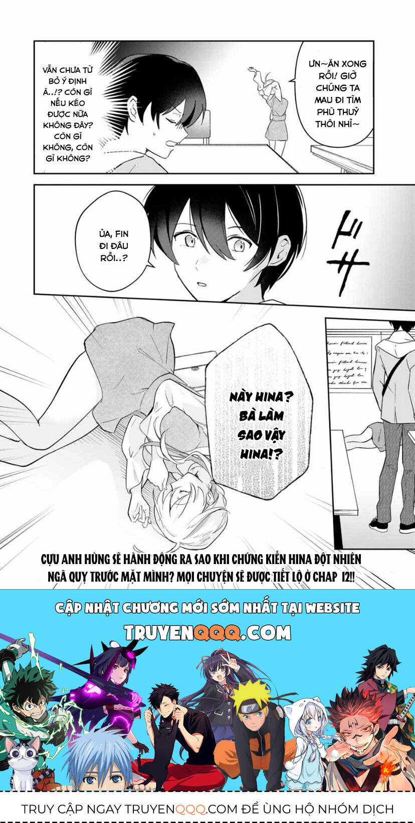 Chuyện Tình Lãng Mạn Và Hài Hước Của Anh Hùng Và Phù Thủy Chuyển Sinh: Chapter 11