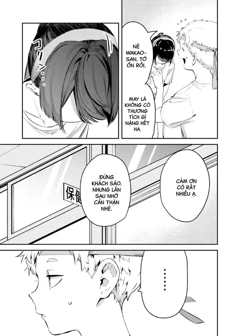Cô Bạn Wakao-San Bàn Bên Có Vẻ Nhìn Thấy Gương Mặt Của Tôi Nhưng Tôi Thì Không: Chapter 16