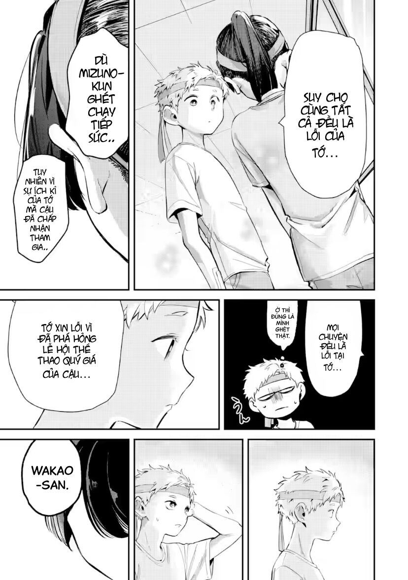 Cô Bạn Wakao-San Bàn Bên Có Vẻ Nhìn Thấy Gương Mặt Của Tôi Nhưng Tôi Thì Không: Chapter 16